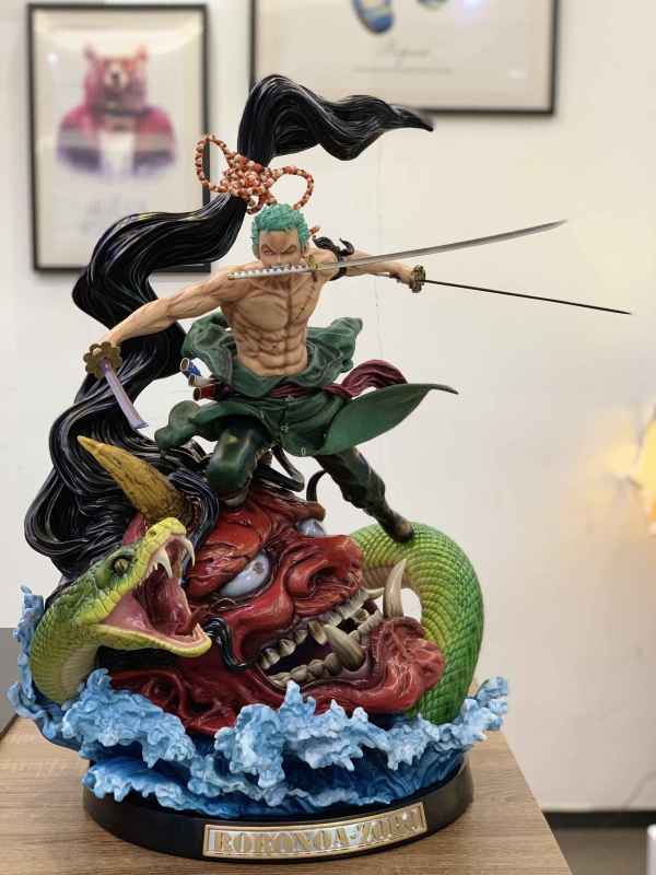 【In Stock】LB Studio One-Piece Roronoa Zoro Strongest Tornado1:4 Resin Statue