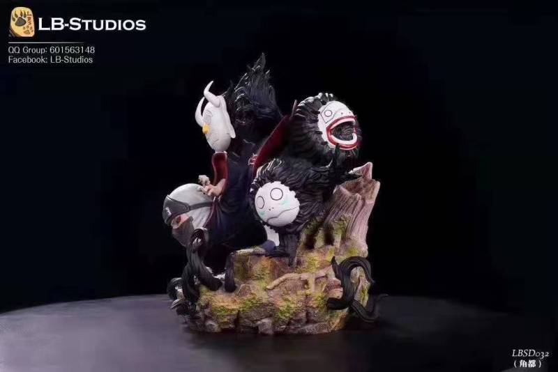 【In Stock】LB Studio Naruto Akatsuki Kakuzu SD Resin Statue