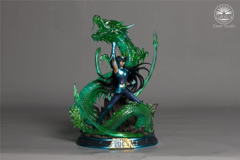 【Pre order】Dawn Studio Saint Seiya THE LOST CANVAS Shiryu Rozan Shoryuha 1/8 Scale Resin Statue Deposit