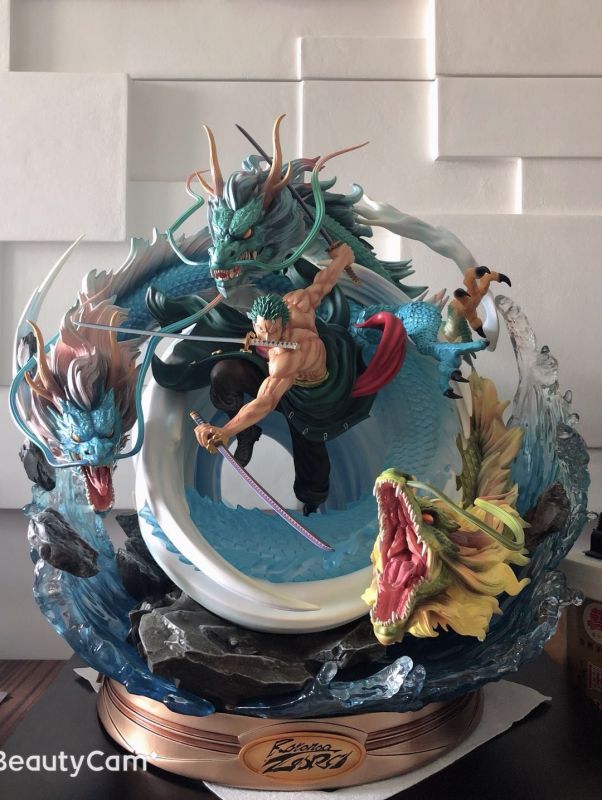 【In Stock】BP. Studio One-Piece Roronoa Zoro Strongest Tornado1:6 Resin Statue