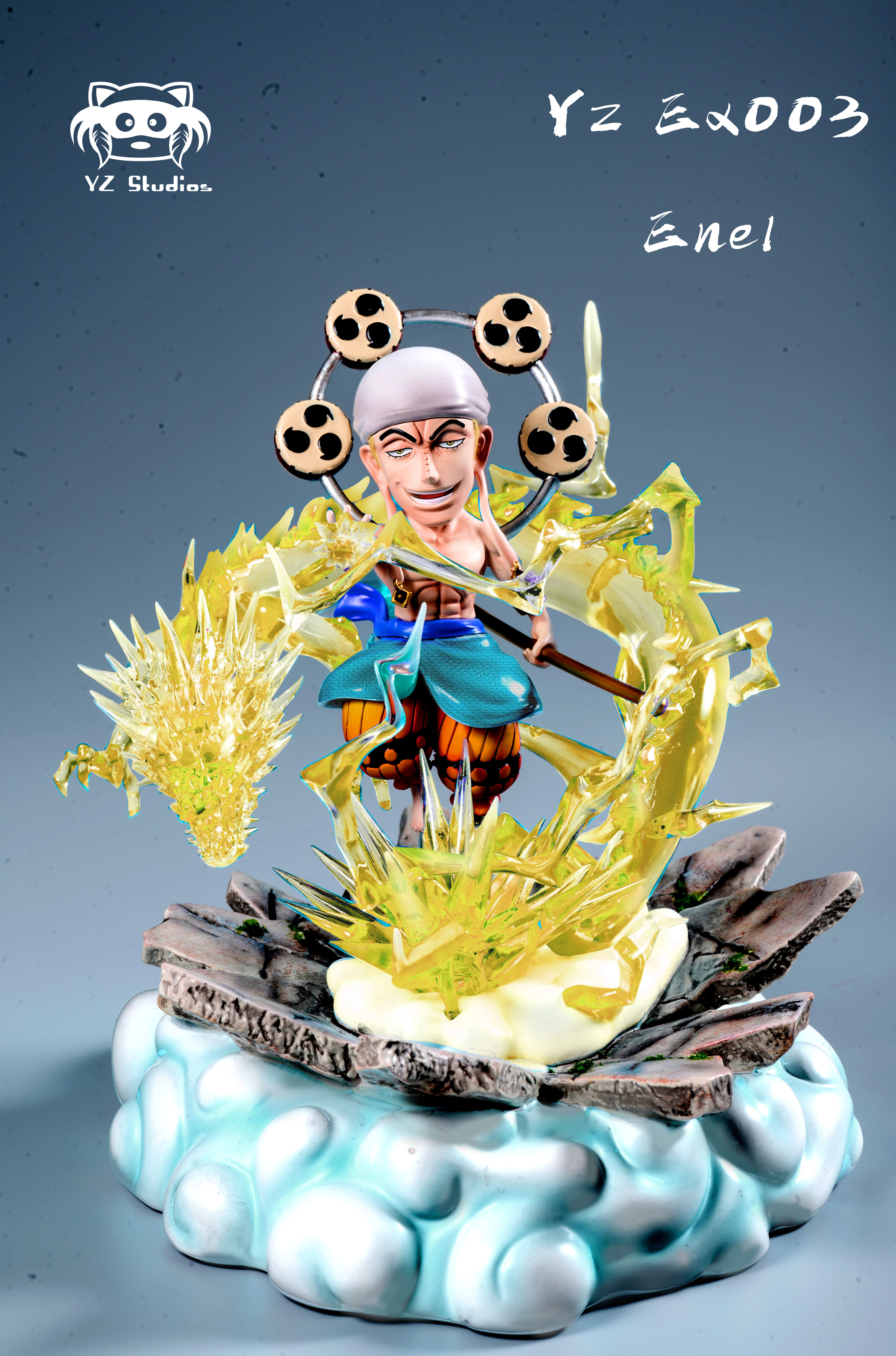 Pre order】YZ Studio One Piece Enel WCF Scale Resin Statue