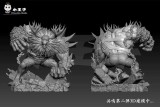 【In Stock】PrinceKin Studio One-Piece Luffy cos HYDRA Captain America Resin Statue