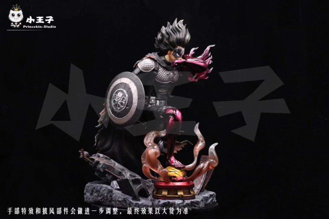 【In Stock】PrinceKin Studio One-Piece Luffy cos HYDRA Captain America Resin Statue