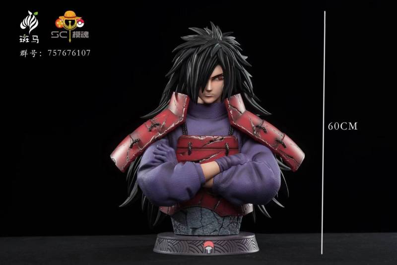 【Pre order】Zebra Studio Naruto Uchiha Madara 1:1 Scale Resin Bust Deposit