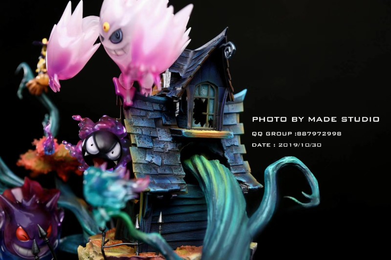 【Pre Order】Made Shadow Studio Pokemon Gengar Halloween party​ Resin Statue