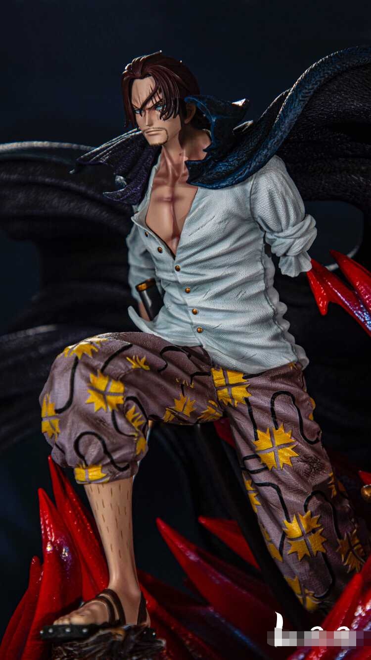 In Stock】Last Sleep Studio One-Piece Red Hair YONKO Shanks Resin