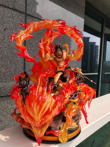 【iN STOCK】JZ Studio One-Piece Portgas·D· Ace Battle 1:6 Resin Statue