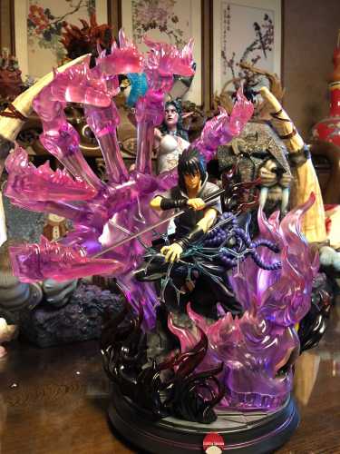 【In Stock】APOCALYPSE Studio Naruto Uchiha Sasuke Susanoo Tempestuous God of Valour 1:8 Resin Statue