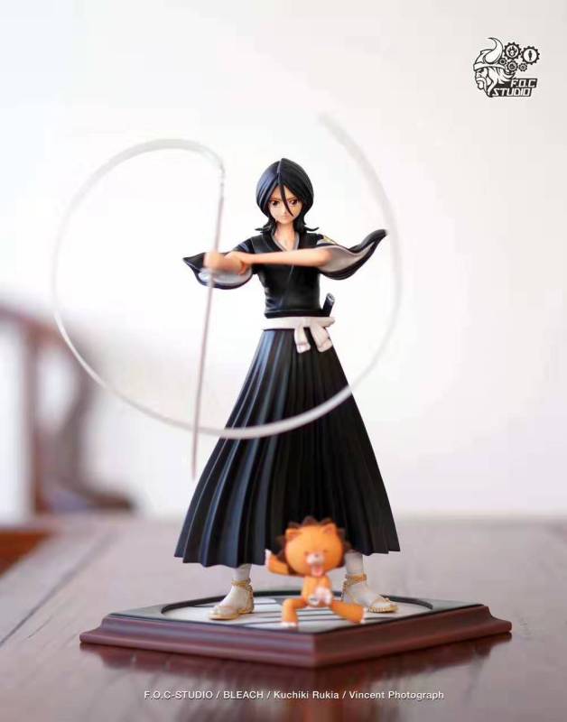 【In Stock】F.O.C.Studio BLEACH Gotei 13 Kuchiki Rukia 1:8 Scale Resin Statue