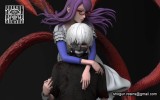 【In Stock】SHOGUN Studio Tokyo Ghoul Kaneziki&Kamisiro Rize 1:6 Resin Statue