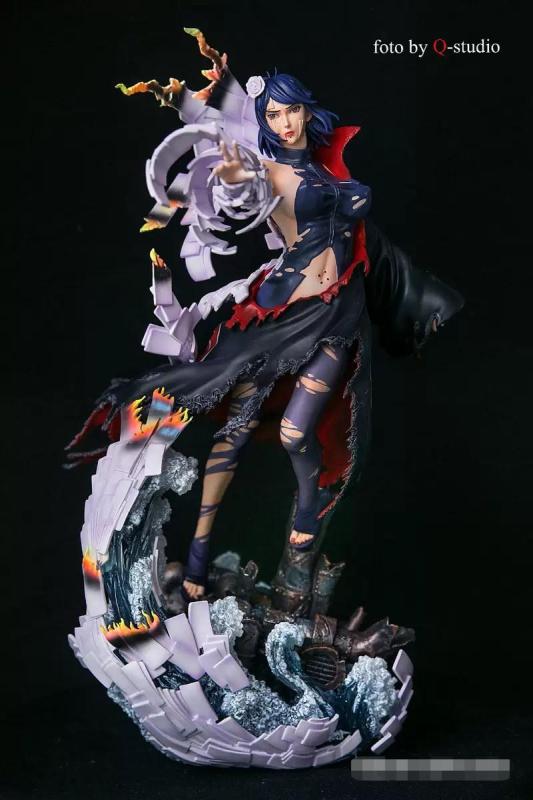 【In Stock】CW Studios Naruto Konan Battle damage 1:7 Resin Statue