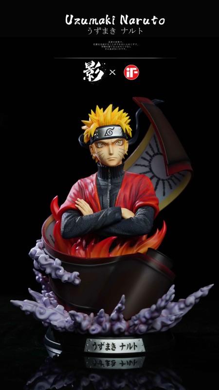 【In Stock】IF Studio Naruto Immortal mode Resin Statue