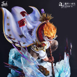 【In Stock】JacksDo One Piece The Young Whitebeard Edward Newgate Resin Statue