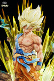 【In Stock】Infinite Studio Dragon Ball Z Goku SSJ 1/4 Scale Resin Statue