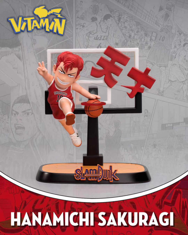 【Pre Order】Vitamin Studio SlamDunk Sakuragi Hanamichi WCF Resin Statue Deposit
