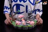 【In Stock】DM Studio Pokemon Slowpoke in Hot Spring Resin Statue