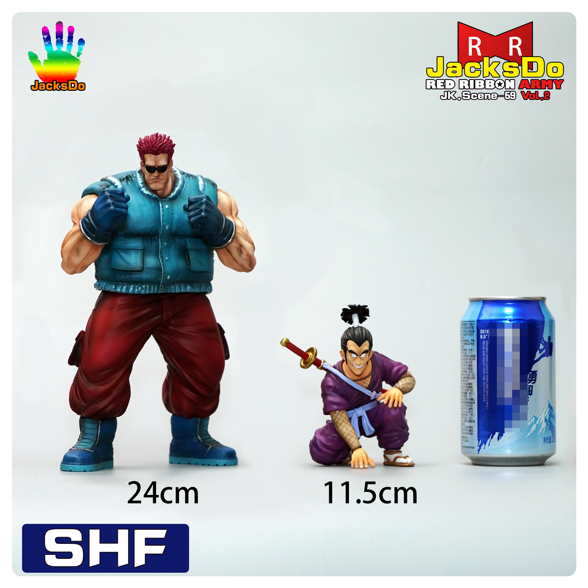 In Stock】JacksDo Dragon Ball Z Red Ribbon Army Member Vol.2 Major