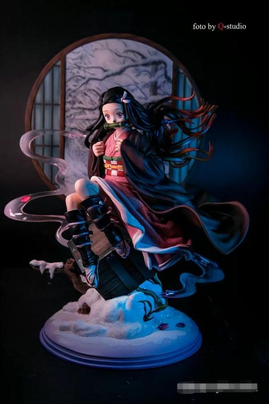 【In Stock】UP Art studio & MINI studio Demon Slayer: Kimetsu no Yaiba Kamado Nezuko Resin Statue