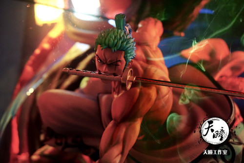 【In Stock】TianTong Studio One Piece Wano Country Roronoa Zoro Resin Statue