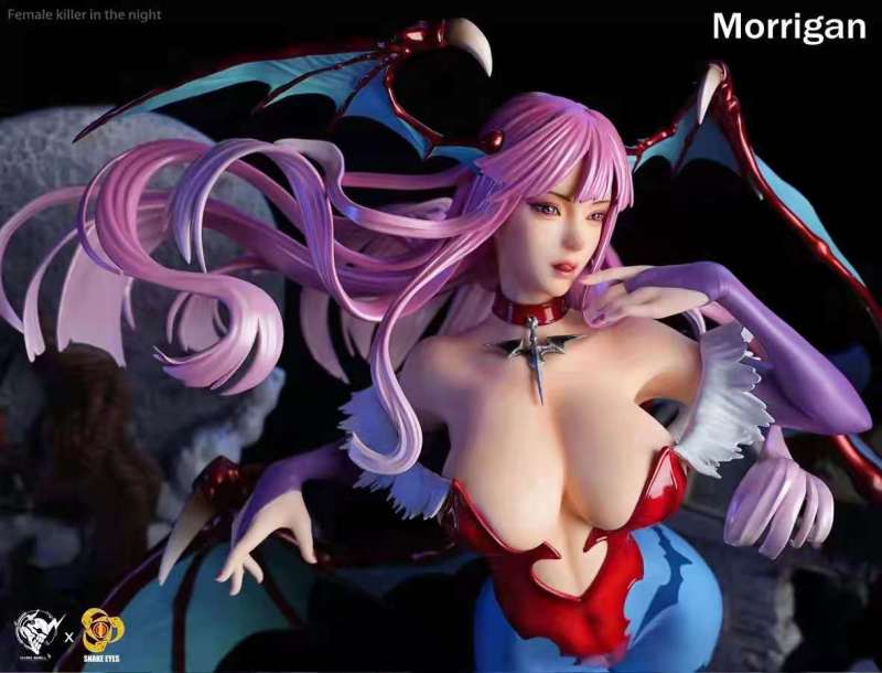 【Pre order】Hard Shell& Snake eyes CAPCOM Vampire Morrigan Aensland Resin Statue Deposit