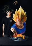 【Pre order】XZ Studio Dragon Ball Super Saiyan Vegeta Life Size Bust Resin Statue Deposit