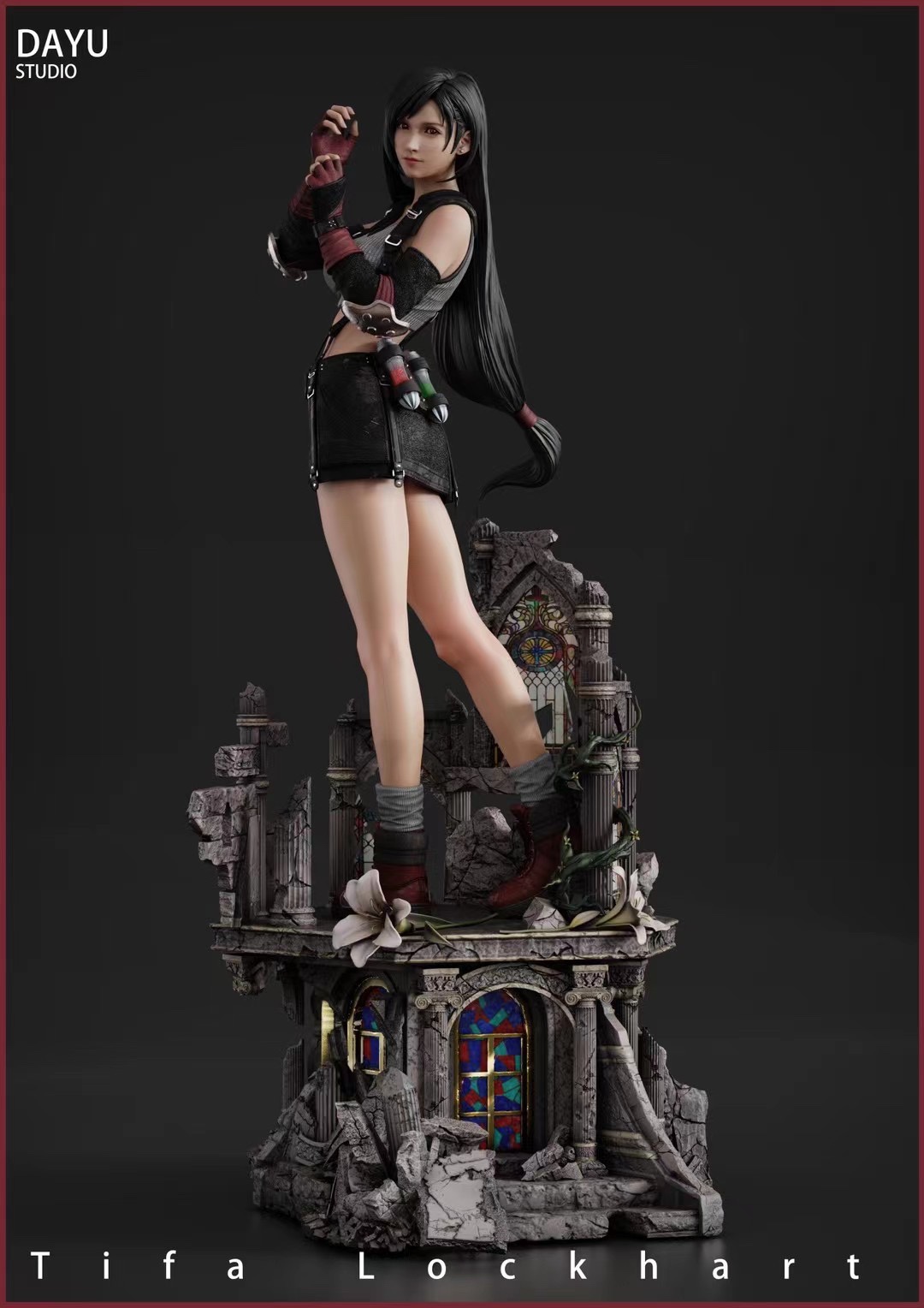 Pre order】DAYU Studio Final Fantasy VII FF7 Tifa Lockhart 1/4