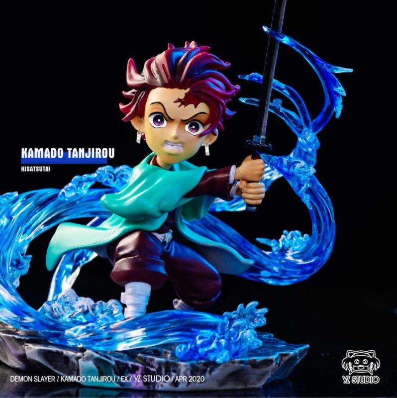 【Pre order】 Yz Studio Demon Slayer:Kamado Tanjirou Water of breathing Resin Statue Deposit