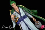 【In Stock】Dream Studio Anniversary One Piece Wano Zoro 1:4 Scale Resin Statue