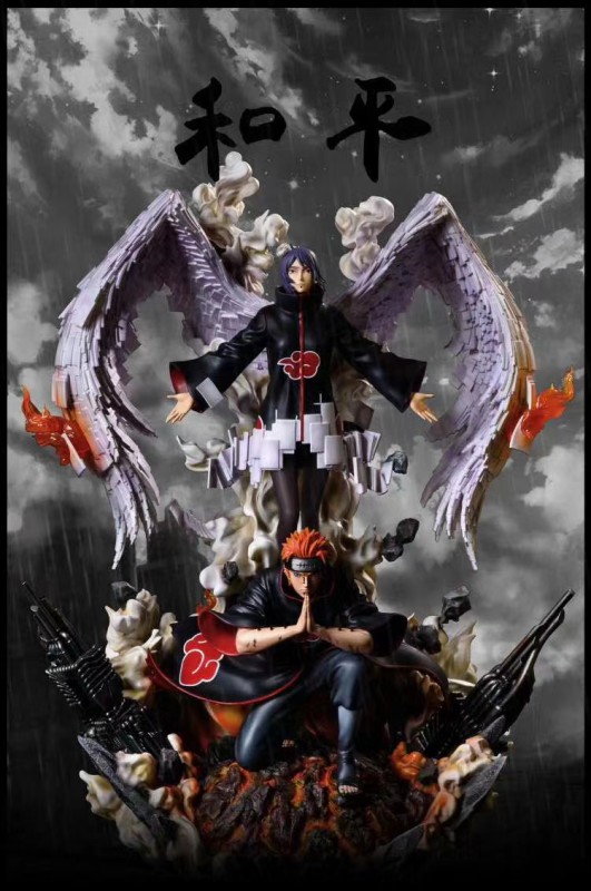 【In Stock】CW&Surge Studio Naruto Peace Pain&Konan 1:7 Resin Statue