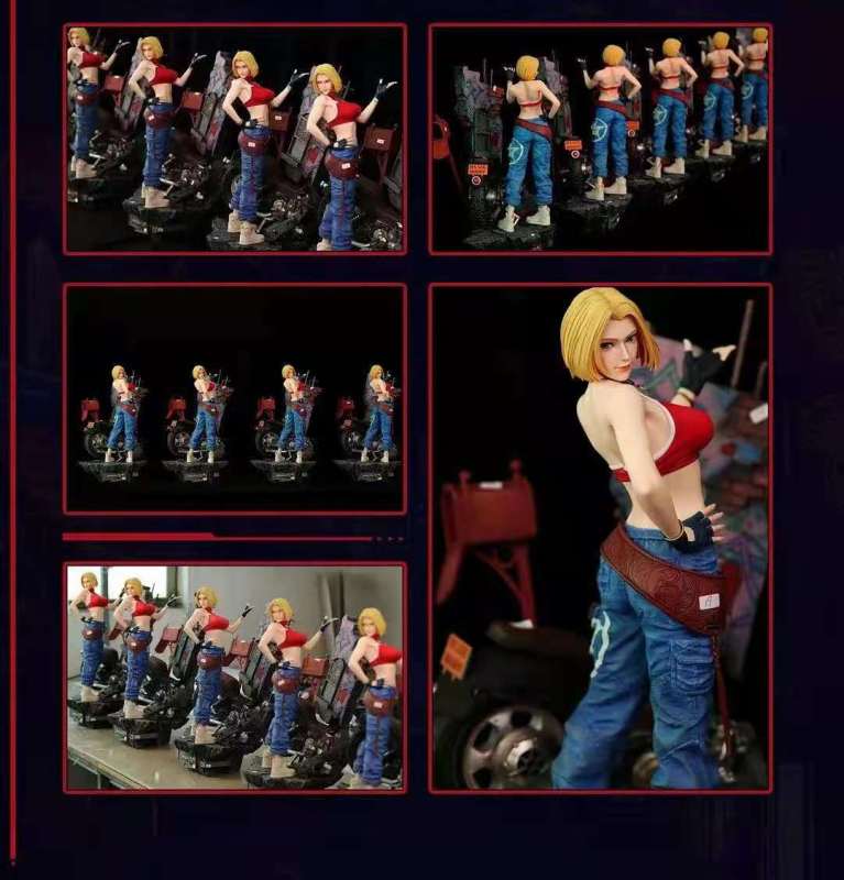 【In Stock】epoch studios KING OF FIGHTERS Blue Mary Resin Statue（Copyright）