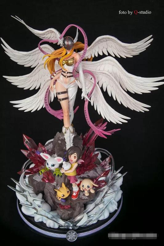 【In Stock】Great Design Studio Digital Monster Angewomon Yagami Hikari ​​Resin Statue