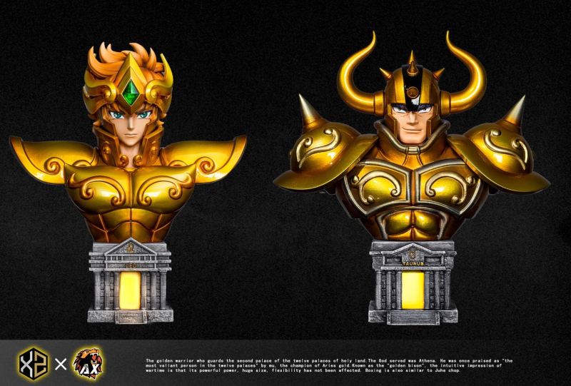 【Pre order】XZ Studio Saint Seiya the Zodiac No.02 Taurus Aldebaran 1/5 Scale Bust Resin Statue Deposit