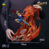 【In Stock】JacksDo One Piece Issho VS Sabo Resin Statue
