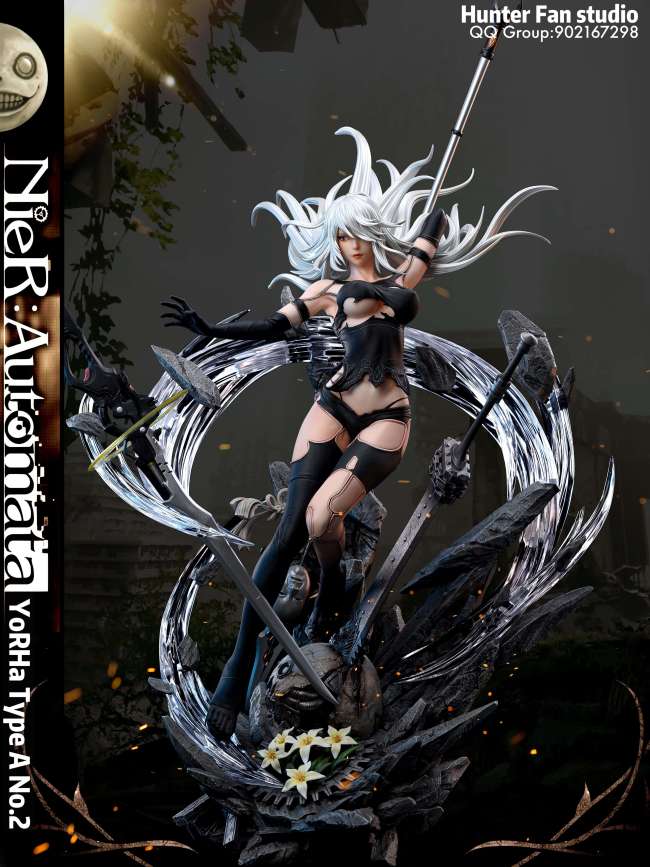 【In Stock】HUNTER FAN STUDIO NieR:Automata YoRHa No.2 Type A A2 Resin Statue Deposit