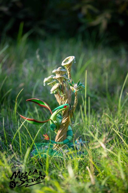 【Pre order】Mecca麦 Studio Pokemon Ecological series Flygon in the Rain Forest Resin Statue Deposit