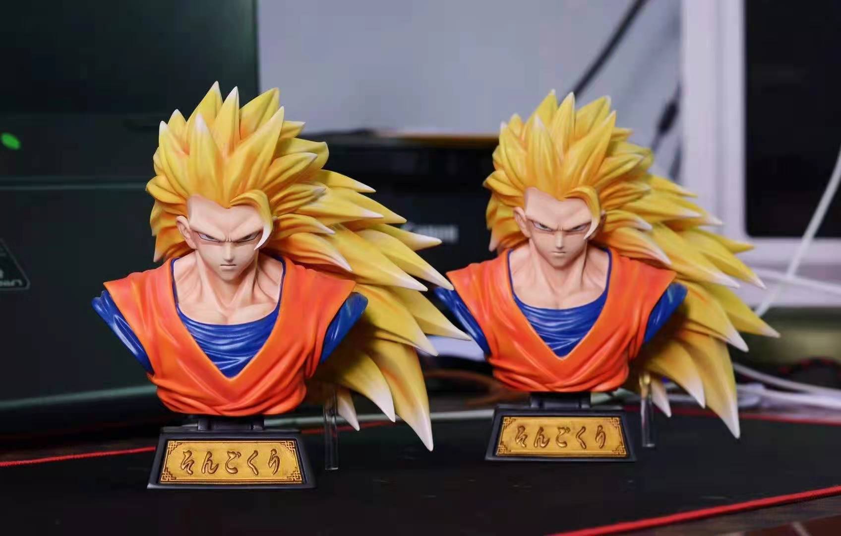 In Stock】XZ Studio Dragon Ball Super Saiyan 3 SSJ3 Goku Bust