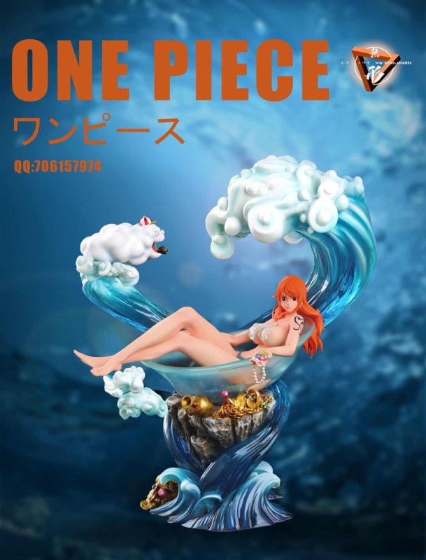 【In Stock】Wuxing Studio One-Piece Nami Childhood Memory Resin Statue
