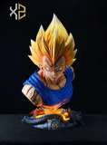 【Pre order】XZ Studio Dragon Ball Super Saiyan Vegeta Life Size Bust Resin Statue Deposit