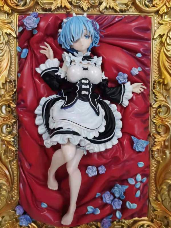 【In Stock】Lazy Dog Studio Re:Life in a different world from zero Rem Wall Hanging Resin Statue