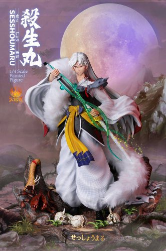 【In Stock】Fire Phenix Studio Inuyasha Sesshoumaru 1/4 Scale Resin Statue