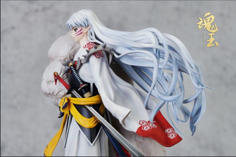 【In Stock】HUNYU Studio Inuyasha Sesshoumaru RIN Jaken 1/7 Scale Resin Statue