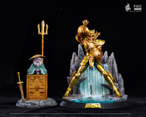 【In Stock】FOC Studio Saint Seiya Libra Dohko 1/6 Scale Resin Statue