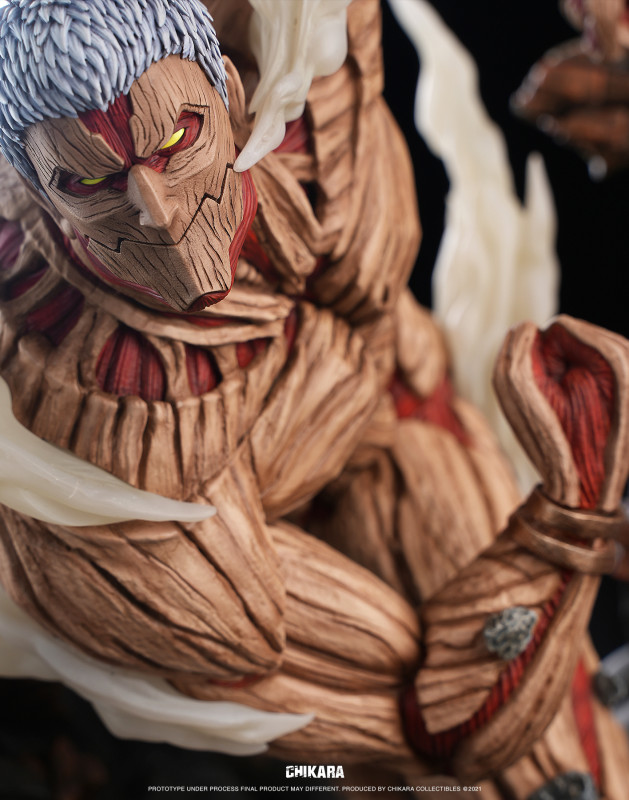 【In Stock】CHIKARA STUDIO Attack on Titan Reiner Braun ライナー・ブラウン The Armored Titan Resin Statue
