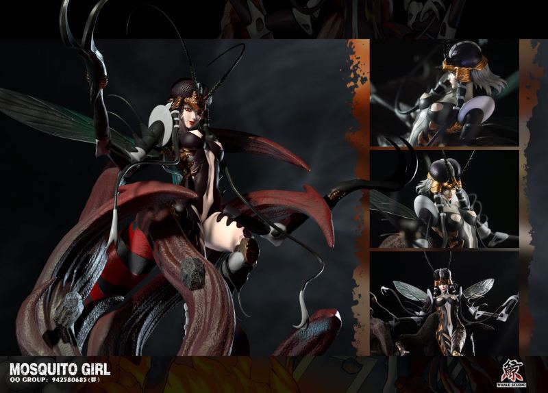 【In Stock】 WHALE STUDIO One PunchMan Mosquito Girl 1/6 Resin Statue