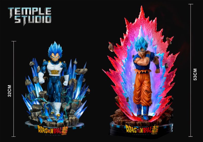 【Pre order】Temple Studio Dragon Ball Super Goku Kaiouken 1:6 Scale Resin Statue Deposit