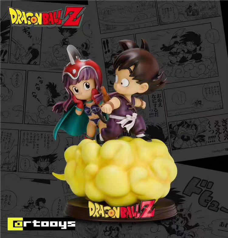 【Pre order】Cartooys Dragon Ball Z Childhood Goku&Chichi Resin Statue Deposit