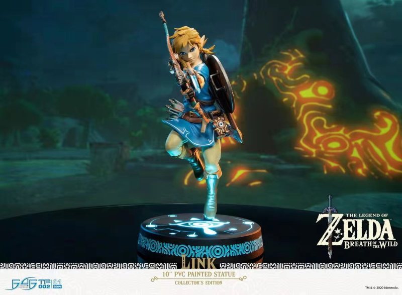 【Pre order】First 4 Figures The Legend of Zelda: A breath of The Wilderness Link Figure Statue Deposit（Copyright）