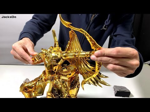 【In Stock】JacksDo Saint Seiya the Zodiac Golden Cloths Vol 01 Sagittarius Resin Statue