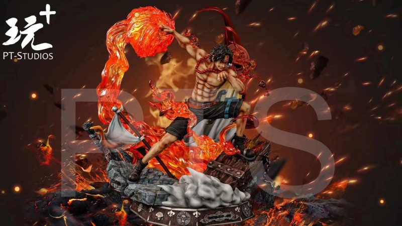 【Pre order】PT Studio One-Piece Portgas·D· Ace 1:6/1:4 Scale Resin Statue Deposit
