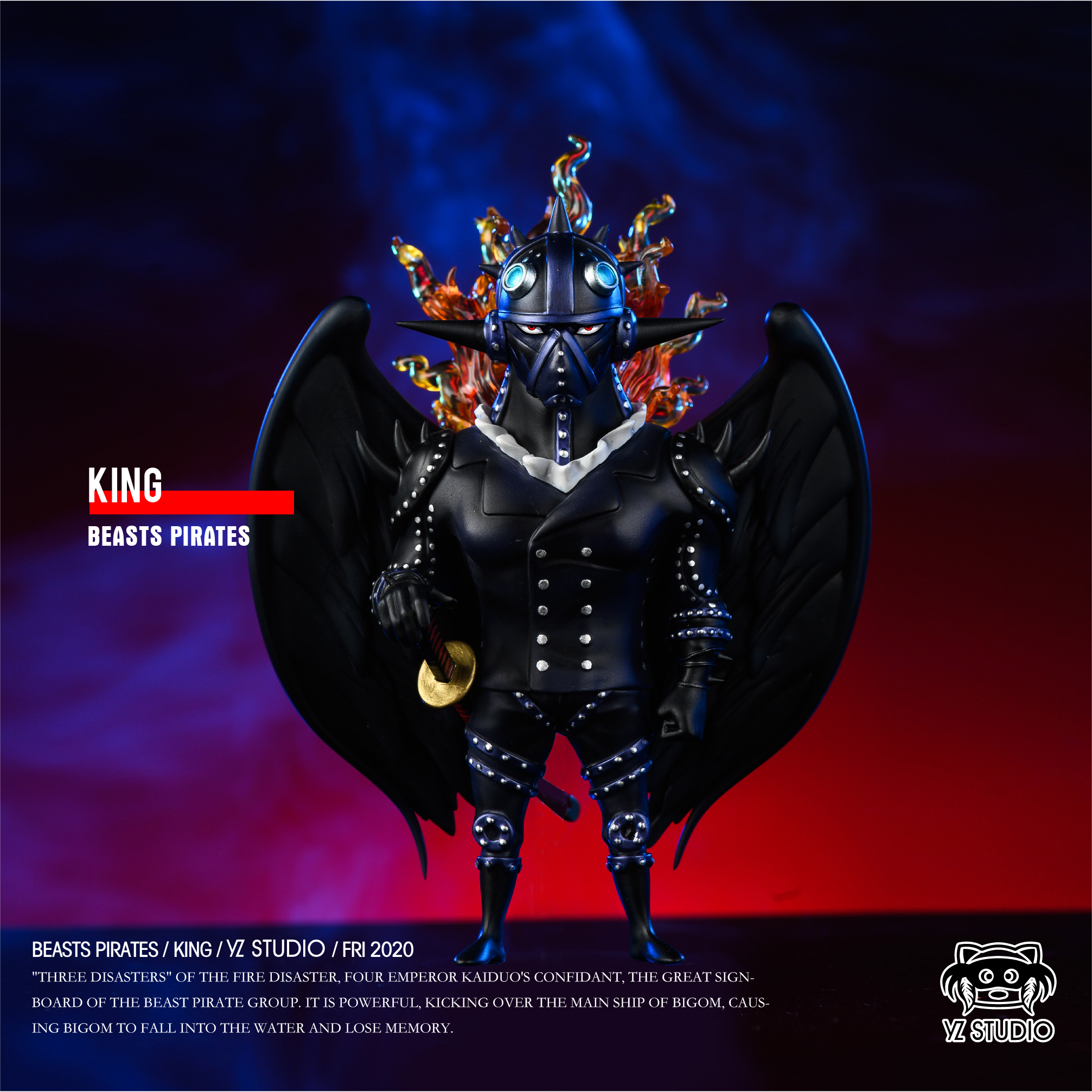 Pre order】Yz Studio One Piece Yonko Kaido Pirates Series King WCF